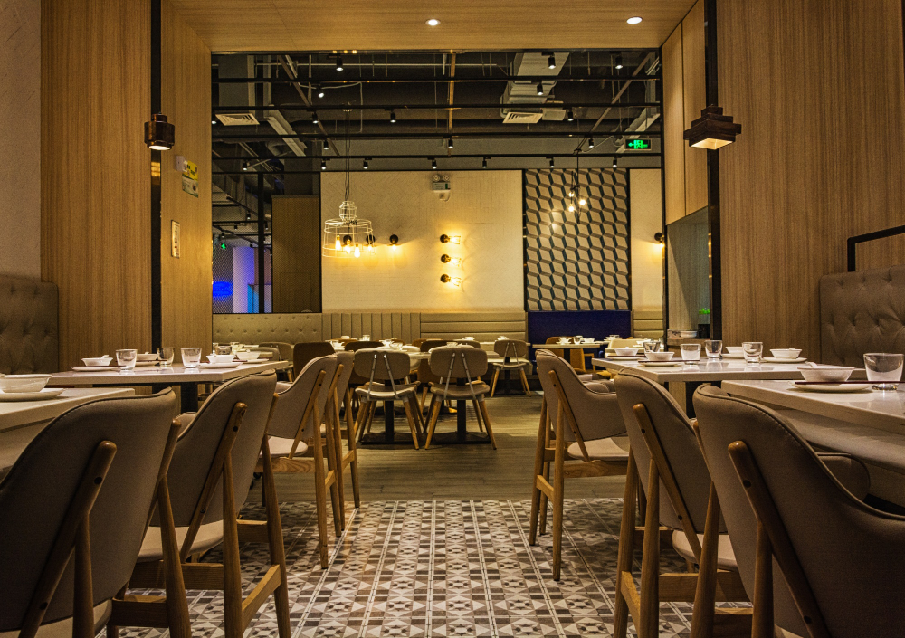 Elegant restaurant interior